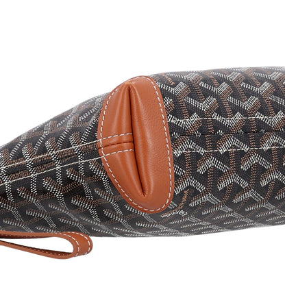 Goyard Goyardine Conti Pouch Black Gold 8 of 9