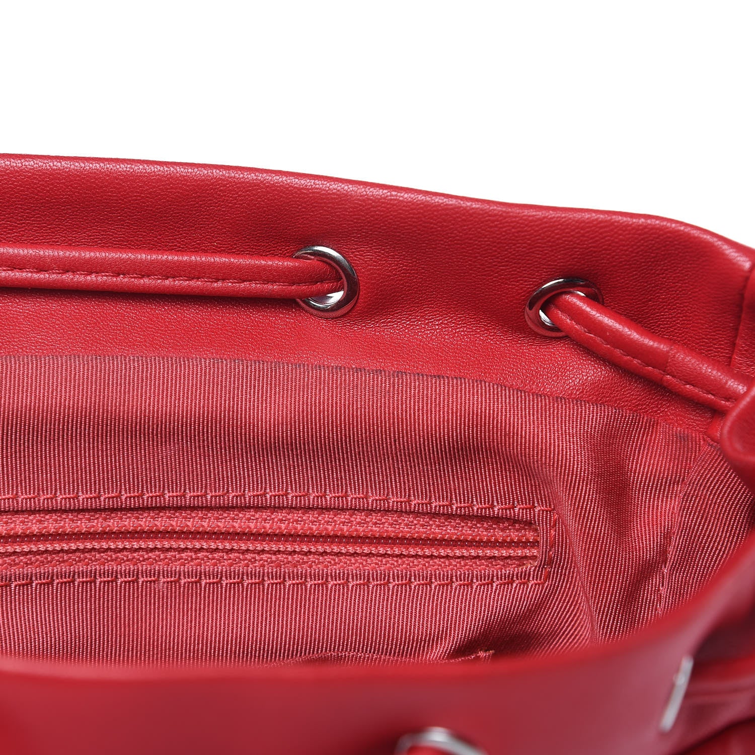 Chanel Lambskin Quilted Small Urban Spirit Backpack Red 12 of 12