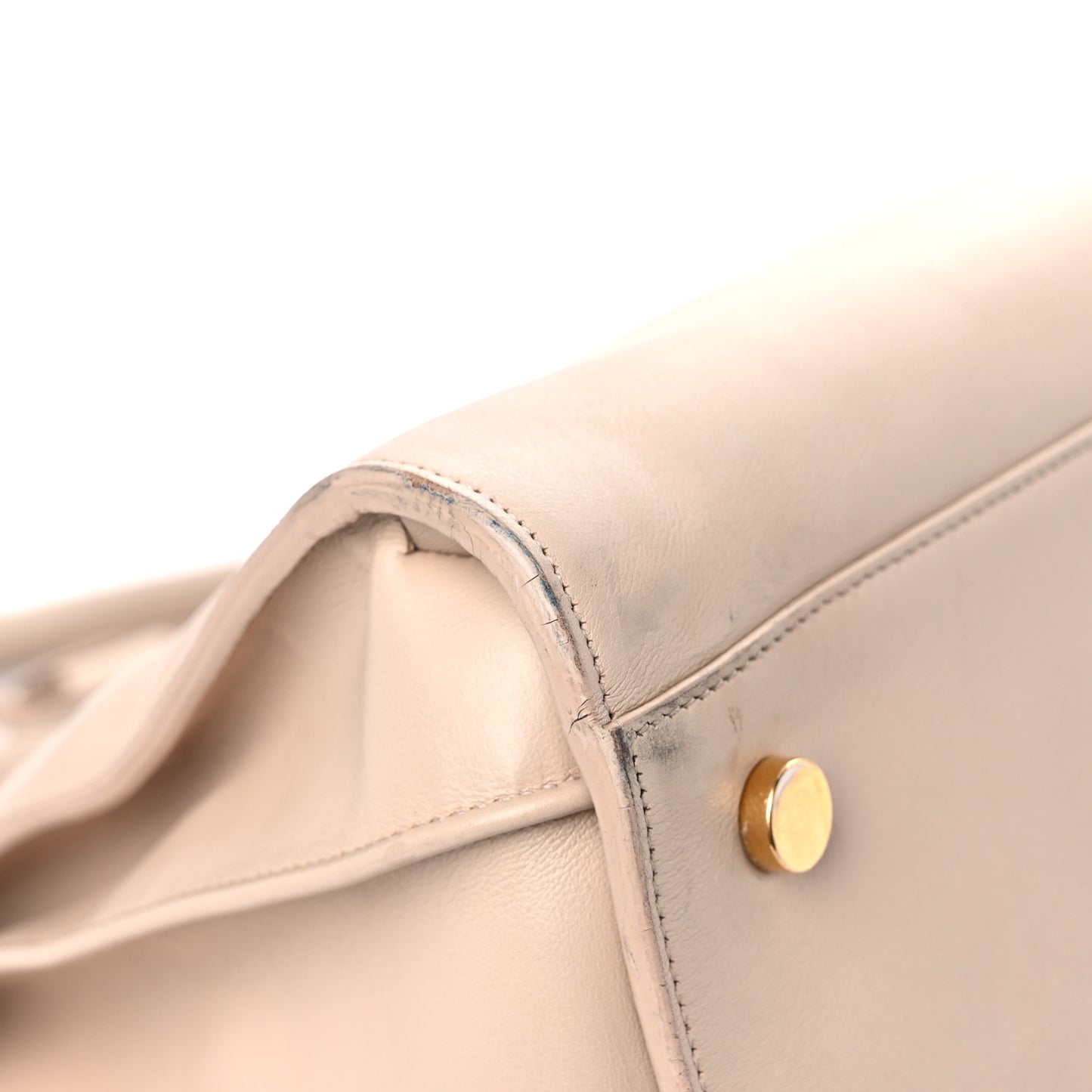 Calfskin Large Sac de Jour Carryall Nude Powder