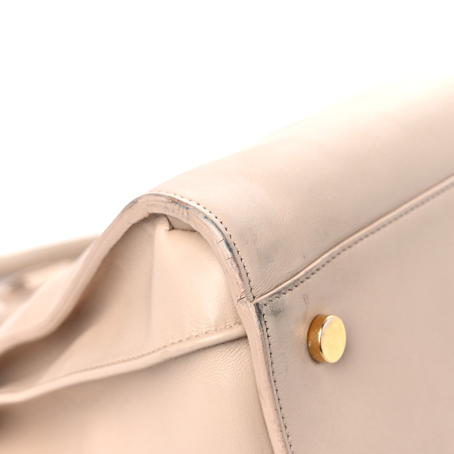 Saint Laurent Calfskin Large Sac de Jour Carryall Nude Powder 11 of 33