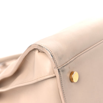 Saint Laurent Calfskin Large Sac de Jour Carryall Nude Powder 11 of 33