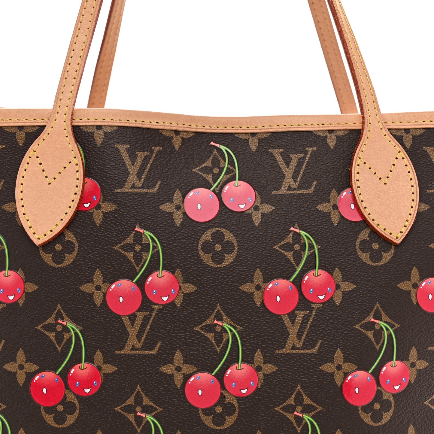 LV X TM Monogram Cerises Neverfull MM