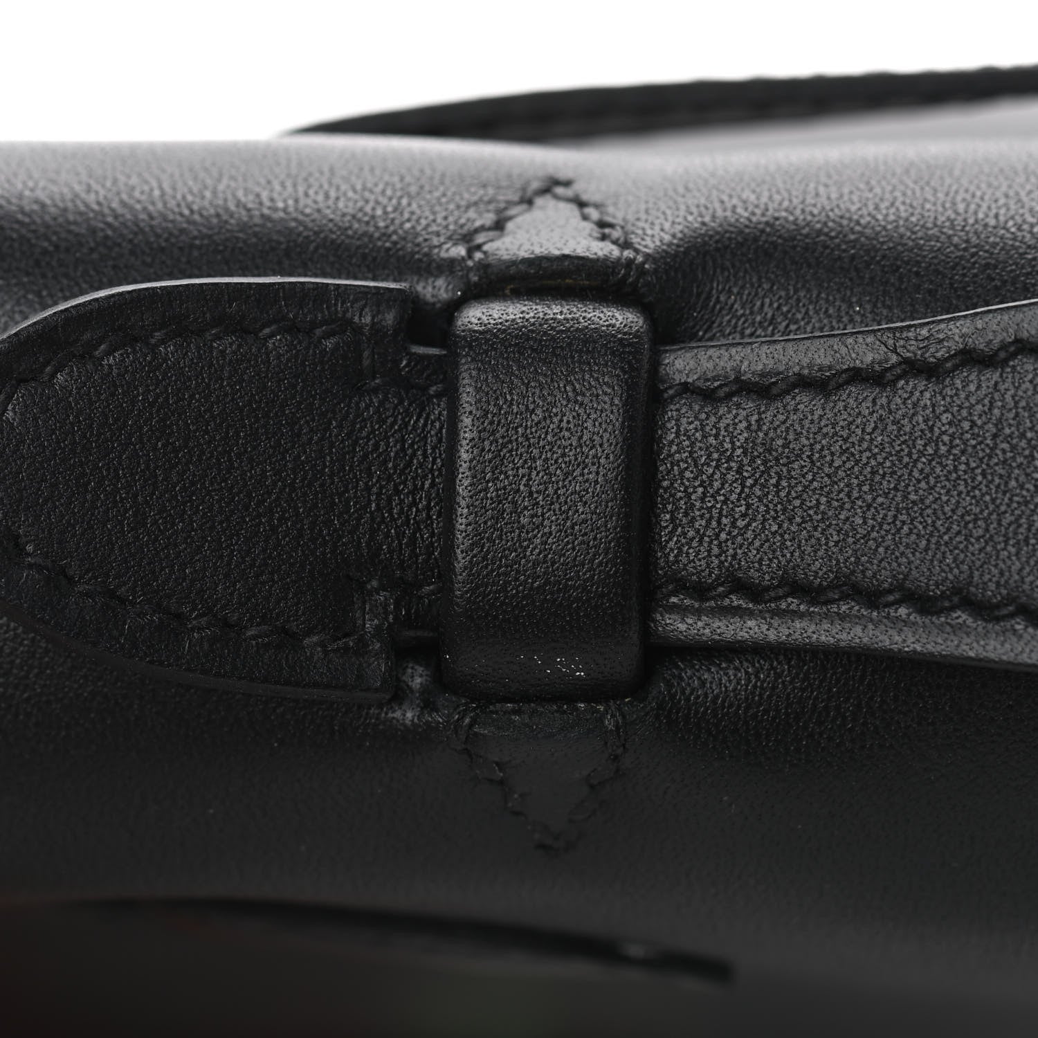 Hermes Swift Kelly Pochette Clutch Black 10 of 25
