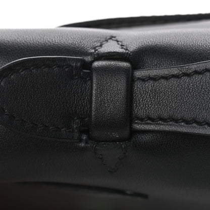 Hermes Swift Kelly Pochette Clutch Black 10 of 25