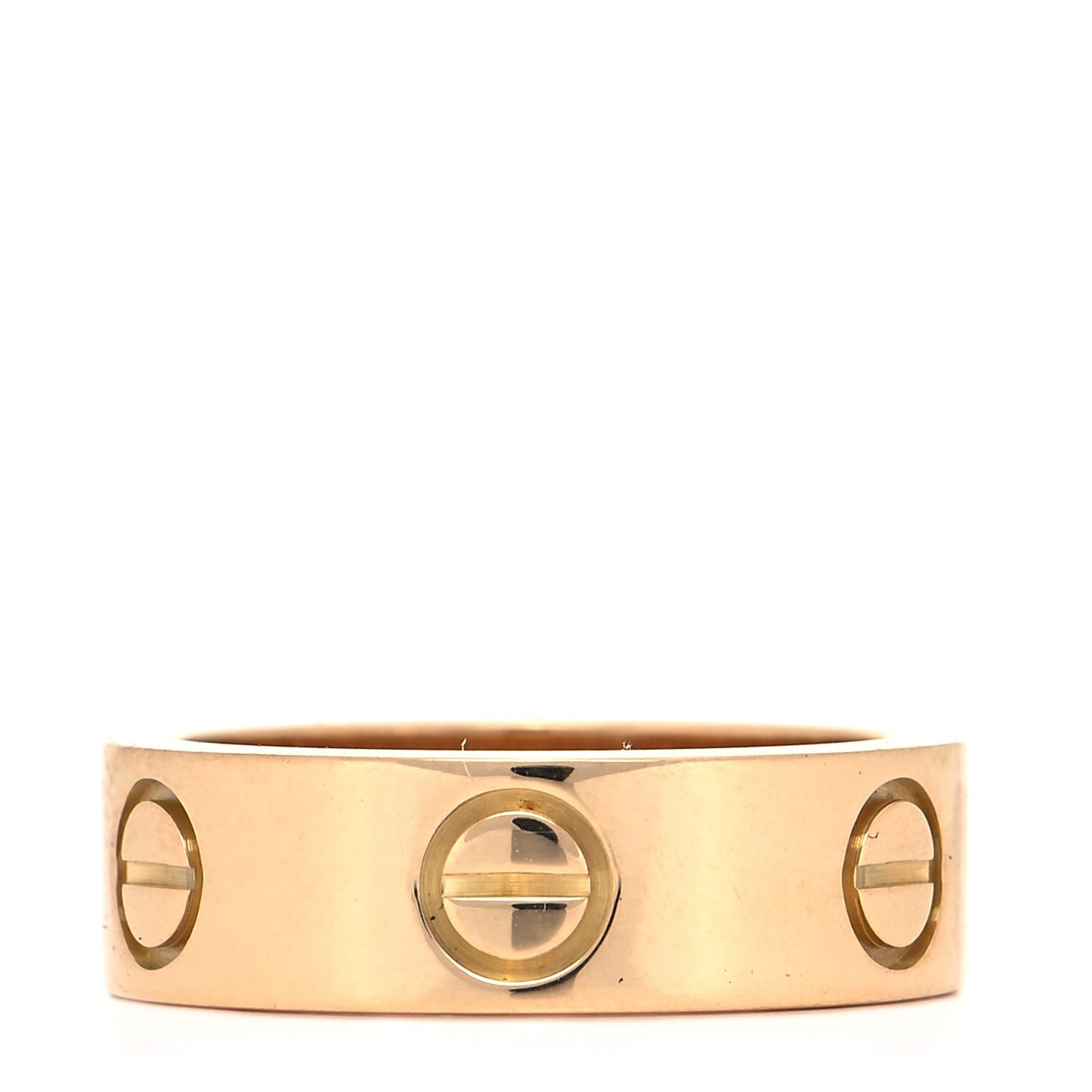 18K Yellow Gold 5.5mm LOVE Ring 49 4.75