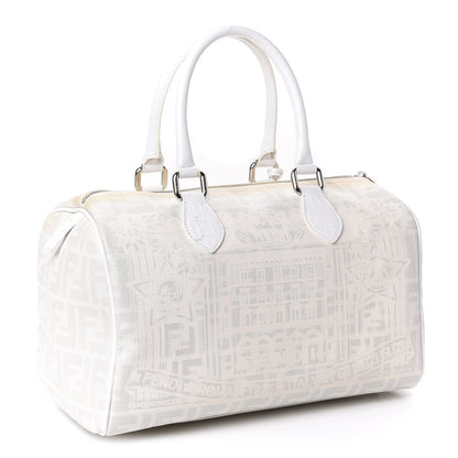 Fendi Zucca Spalmati Palazzo Print Forever Boston White 3 of 15