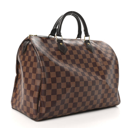 Louis Vuitton Damier Ebene Speedy 35 2 of 11