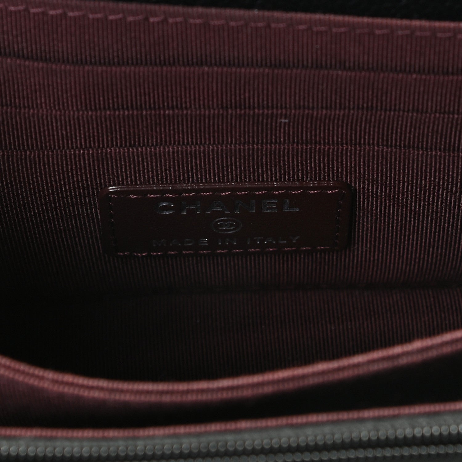 Chanel Caviar Quilted Mini Wallet On Chain WOC Black 4 of 9