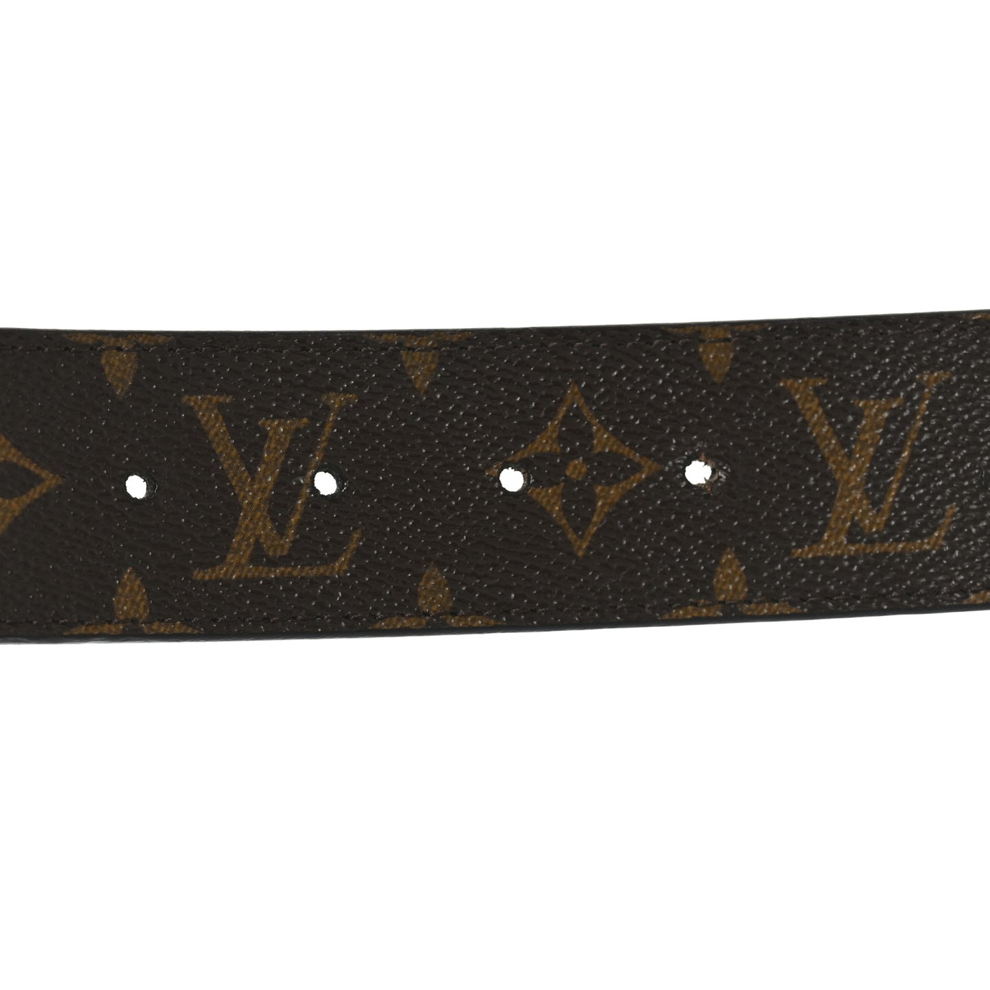 Calfskin Monogram LV Initiales Reversible 90 36 Belt Black