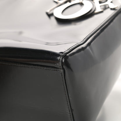 Christian Dior Glazed Calfskin Medium Lady Dior Black 10 of 15
