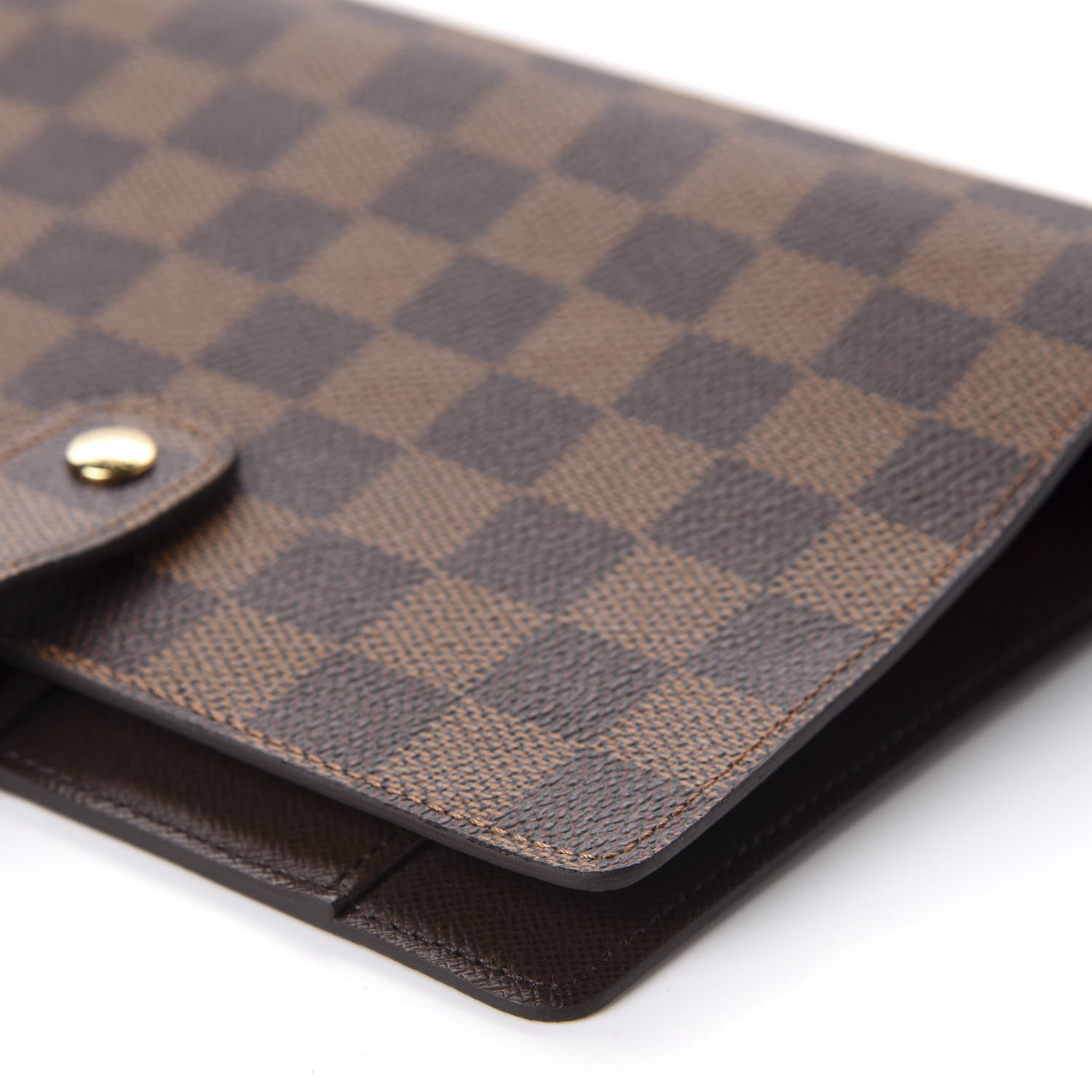 Louis Vuitton Damier Ebene Medium Ring Agenda Cover 7 of 10