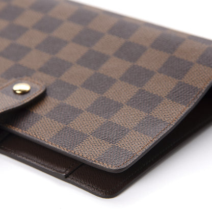 Louis Vuitton Damier Ebene Medium Ring Agenda Cover 7 of 10