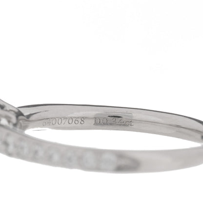 Tiffany Platinum Diamond .34ct Round Brilliant Harmony Engagement Ring 47 4 5 of 7