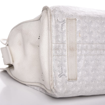 Goyard Goyardine Sac Hardy Pet Carrier PM White 9 of 16