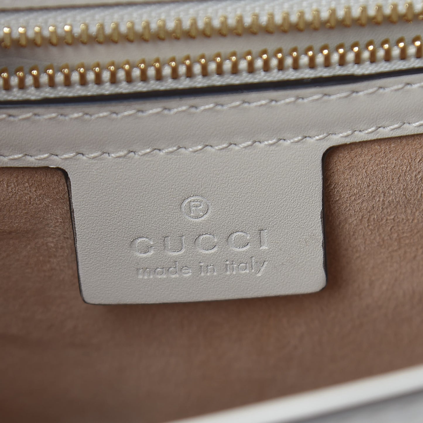 Calfskin Embroidered Small Sylvie Shoulder Bag White