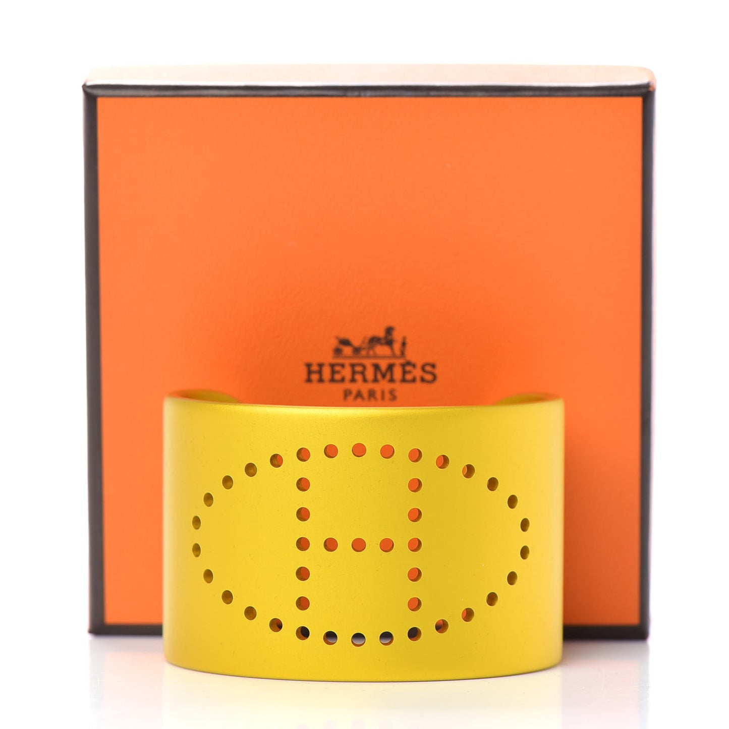 Aluminium Evelyne Sunset Cuff Bracelet T2 Jaune Soleil