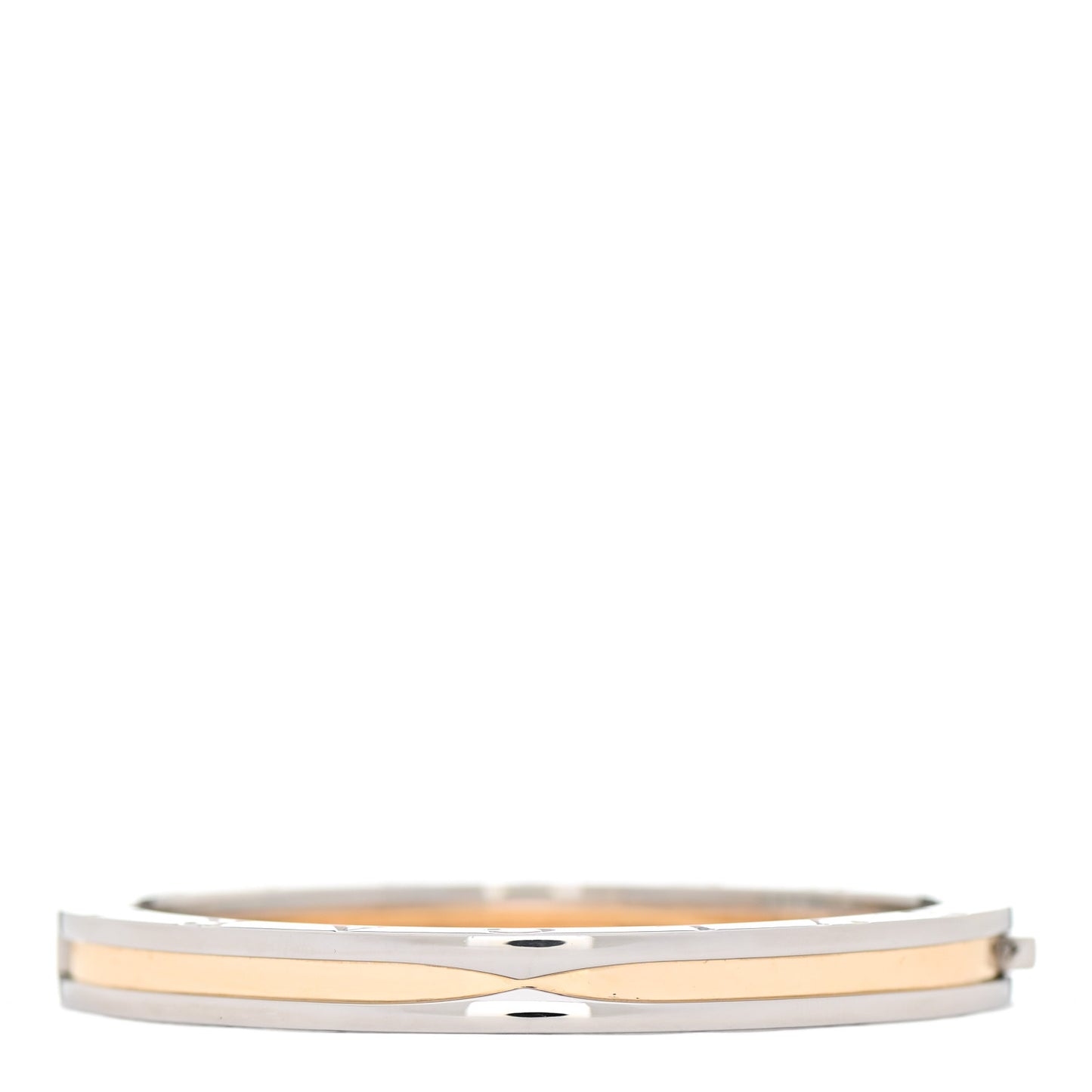 18K Yellow Gold Stainless Steel B.Zero1 Bangle Bracelet