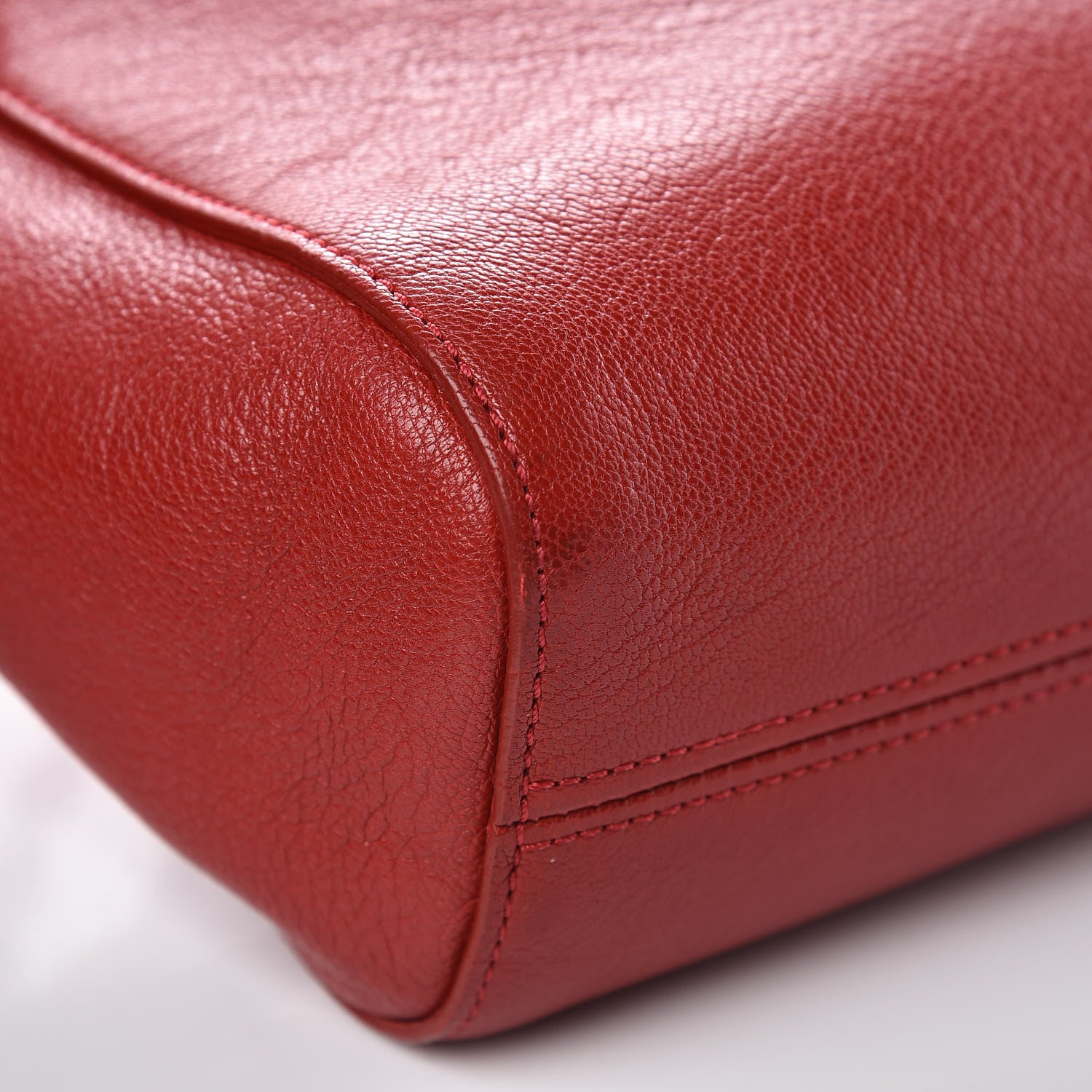 Mulberry Glossy Goatskin Medium Lily Poppy Red 11 of 11