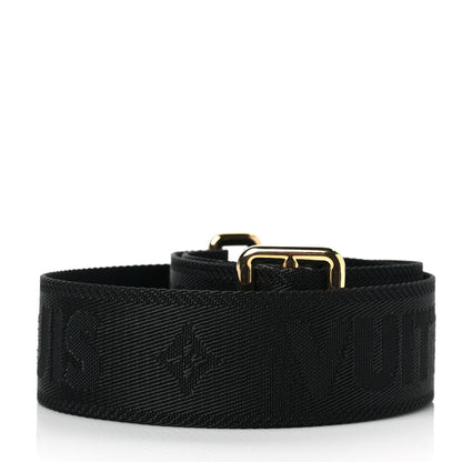 Louis Vuitton Nylon Over The Moon Shoulder Strap Black 2 of 3