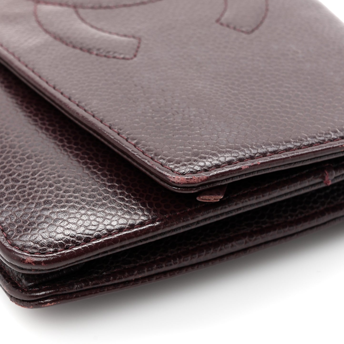 Caviar Timeless CC Wallet On Chain WOC Dark Brown