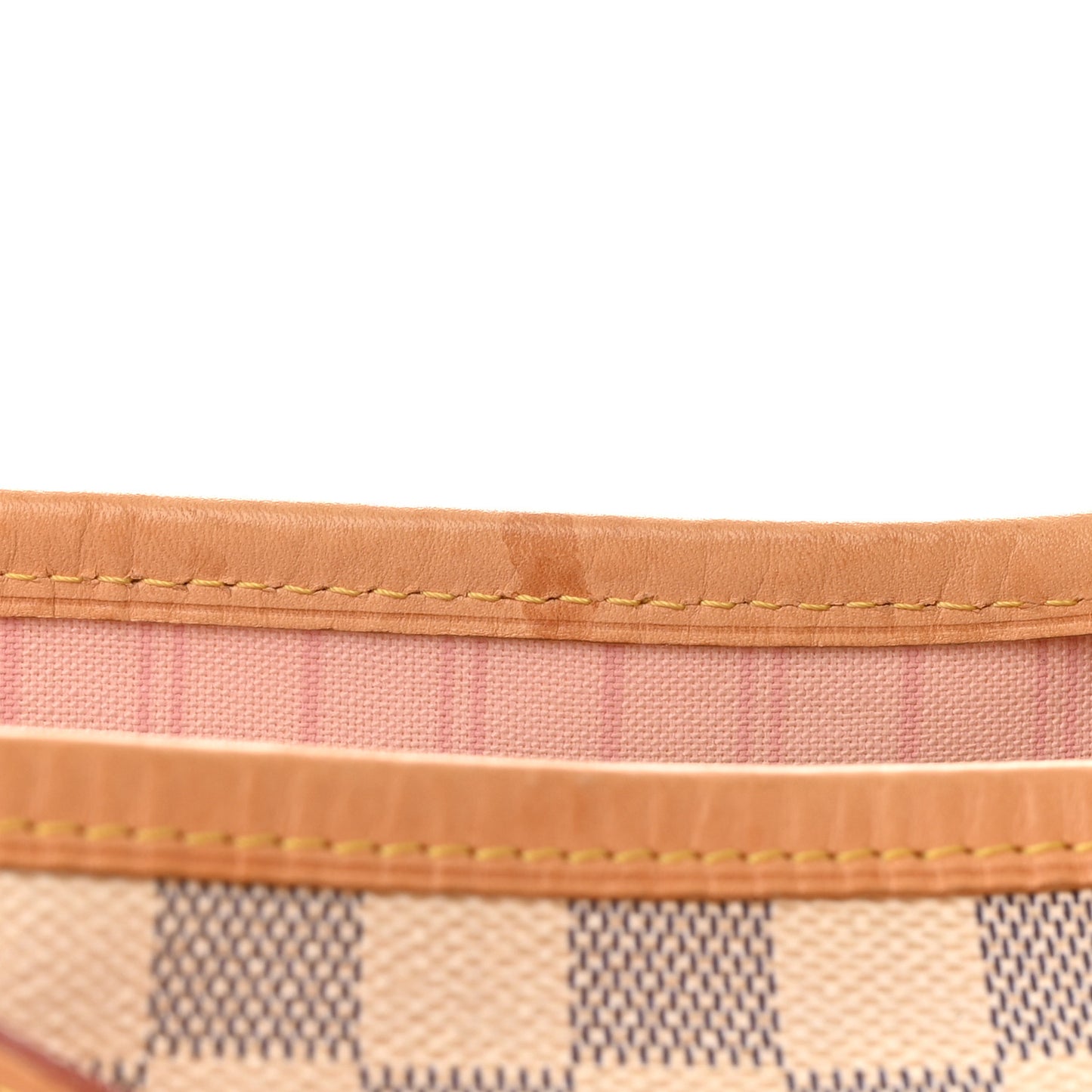 Damier Azur Delightful MM Rose Ballerine