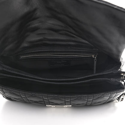 Christian Dior Lambskin Cannage New Lock Flap Black 6 of 11