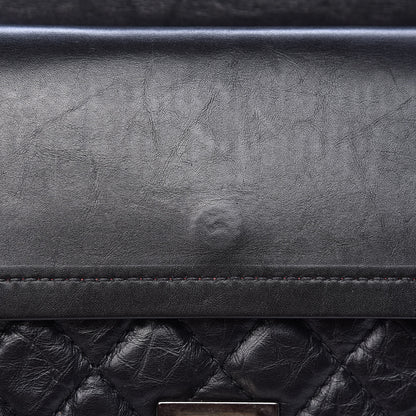 Chanel Aged Calfskin Quilted 2.55 Reissue 225 Flap Black 13 of 16
