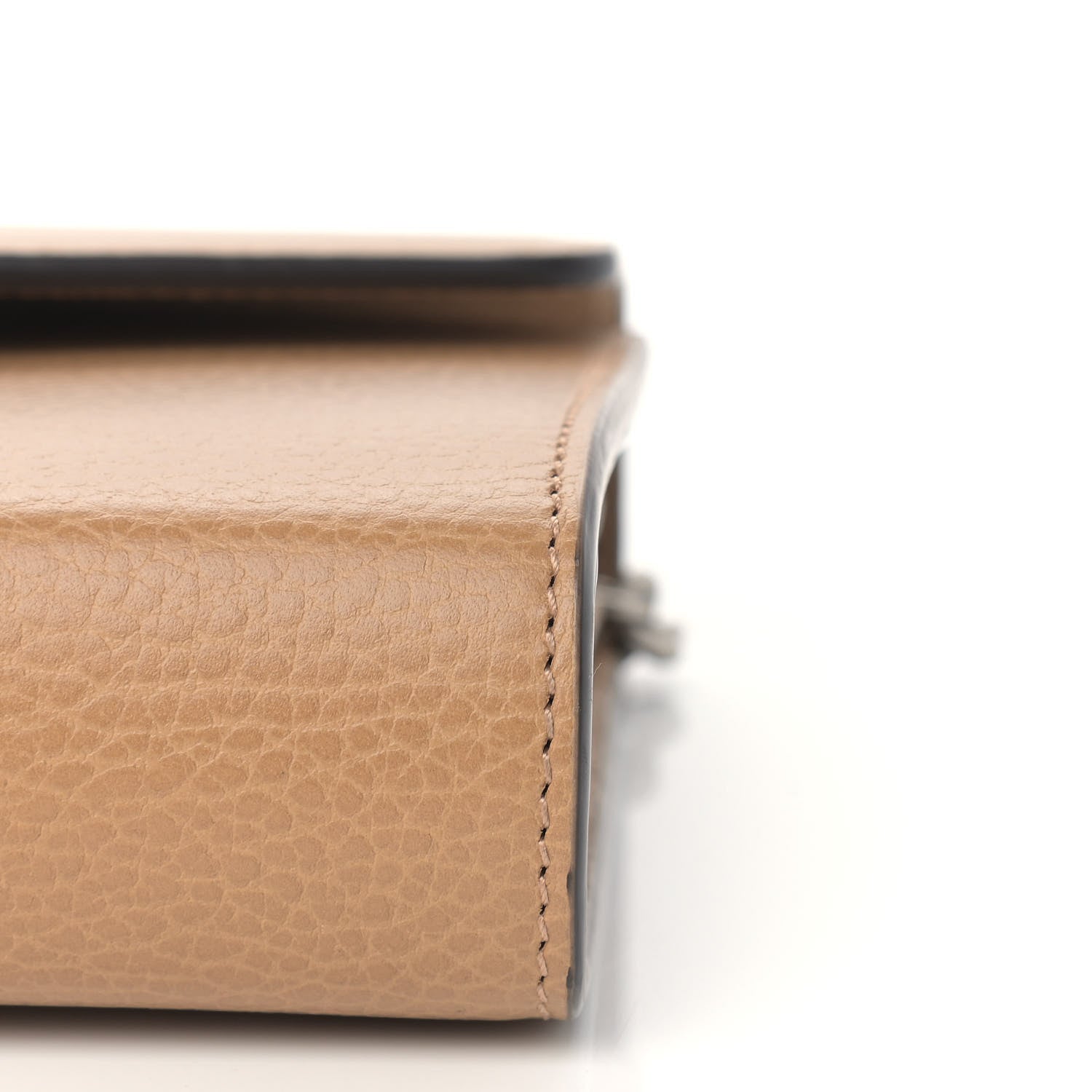 Gucci Dollar Calfskin Crystal Mini Dionysus Chain Wallet Natural Tan Black Diamond 8 of 8