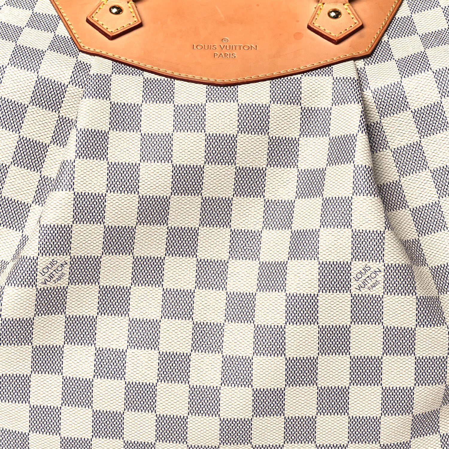 Louis Vuitton Damier Azur Siracusa GM 8 of 11