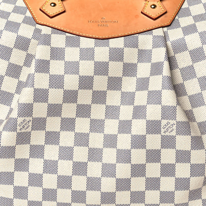 Louis Vuitton Damier Azur Siracusa GM 8 of 11