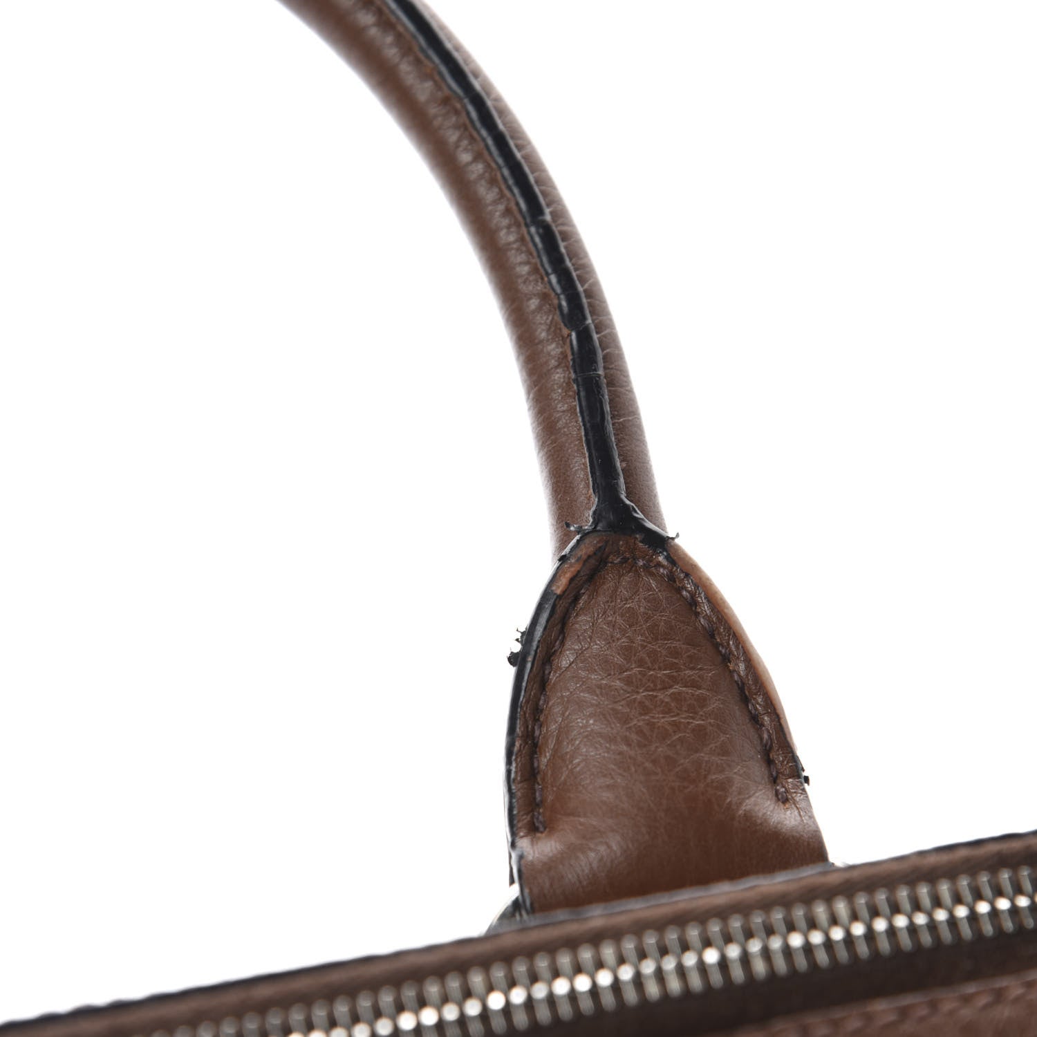 Prada Vitello Daino Shopping Satchel Palissandro 18 of 21