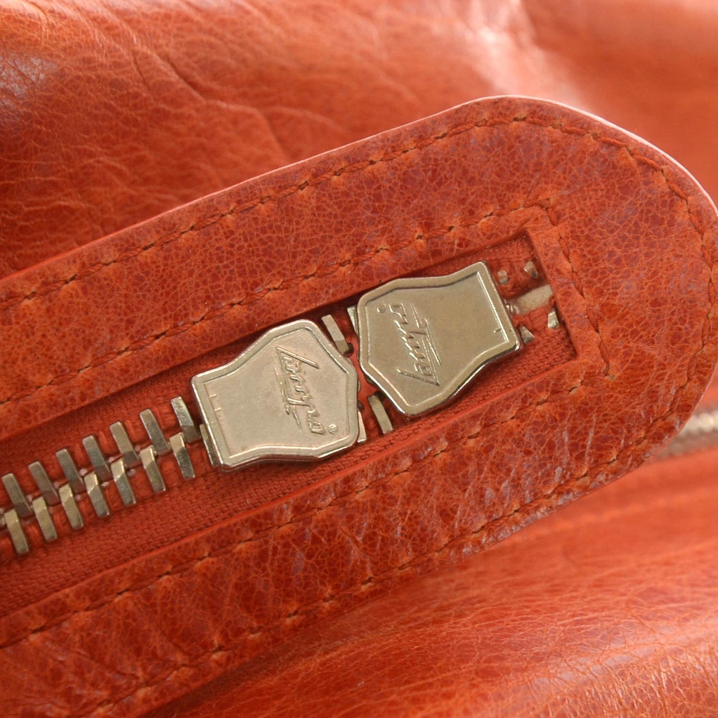 Agneau Giant 21 Silver Hardware Mid Day Mandarine