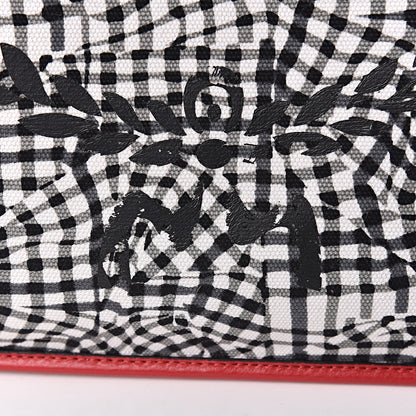 MCM Visetos Medium Liz Reversible Shopper Tote Ruby Red 16 of 17