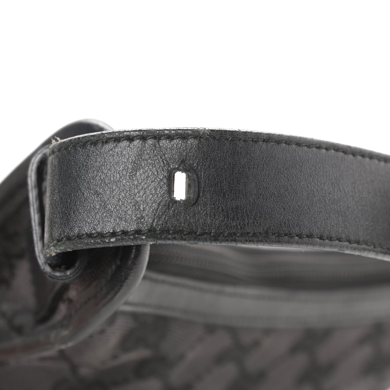 Gucci Nylon Monogram Shoulder Bag Black 13 of 13
