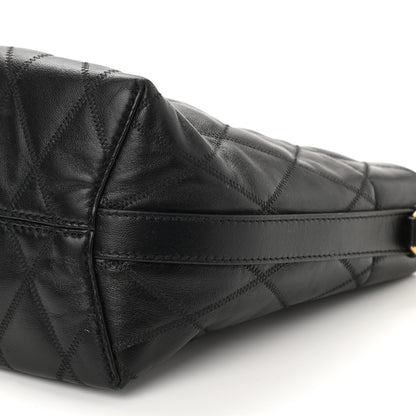 Givenchy Lambskin Quilted Mini GV Bucket Bag Black 8 of 8