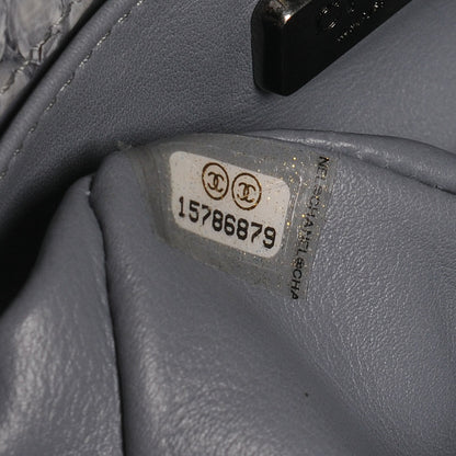 Chanel Python Extra Mini Flap Grey 7 of 7