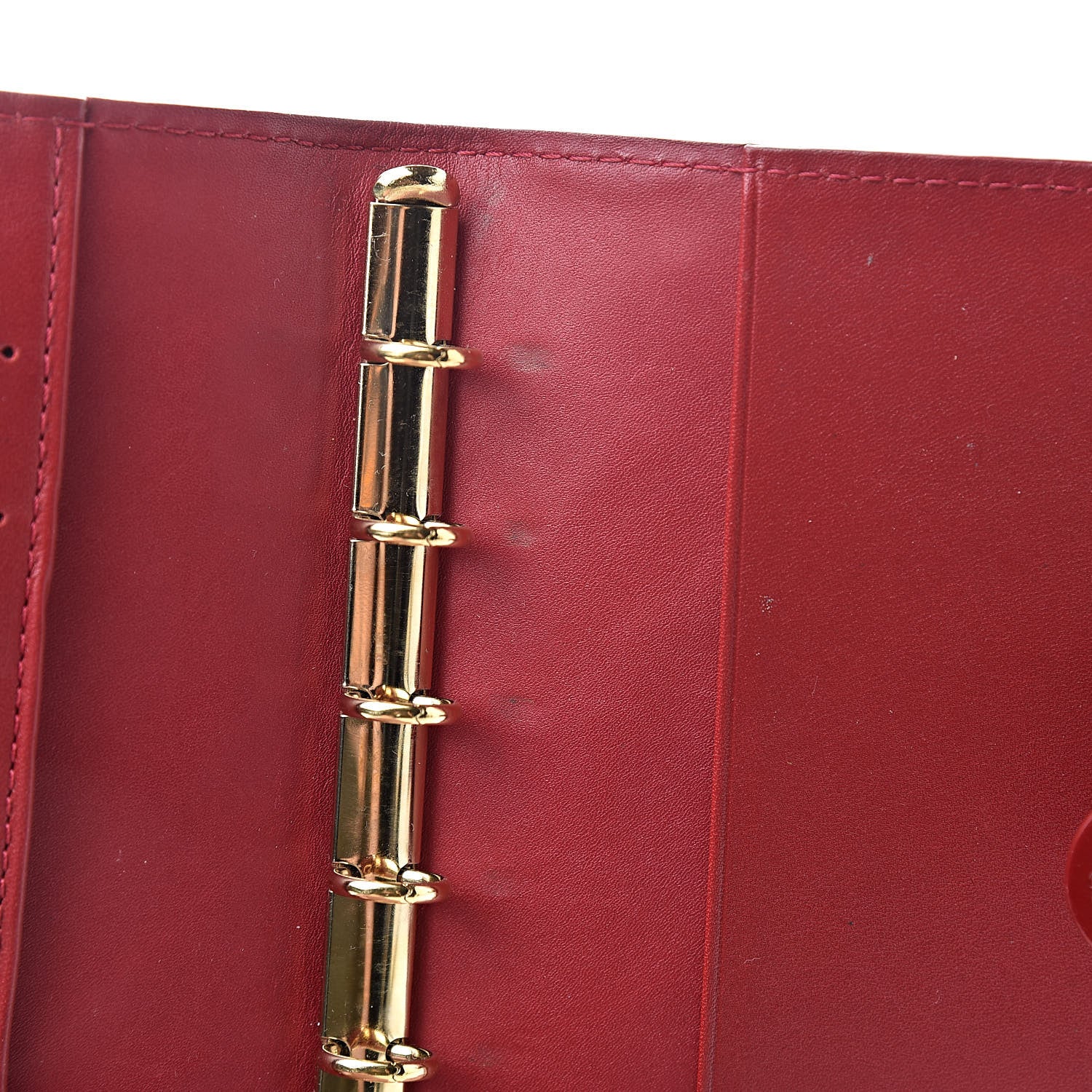 Louis Vuitton Vernis Small Ring Agenda Cover Pomme D'Amour 9 of 10