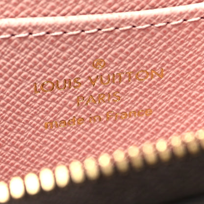 Louis Vuitton Monogram 2020 Christmas Animation Big Wheel Zippy Coin Purse Rose Ballerine 6 of 8