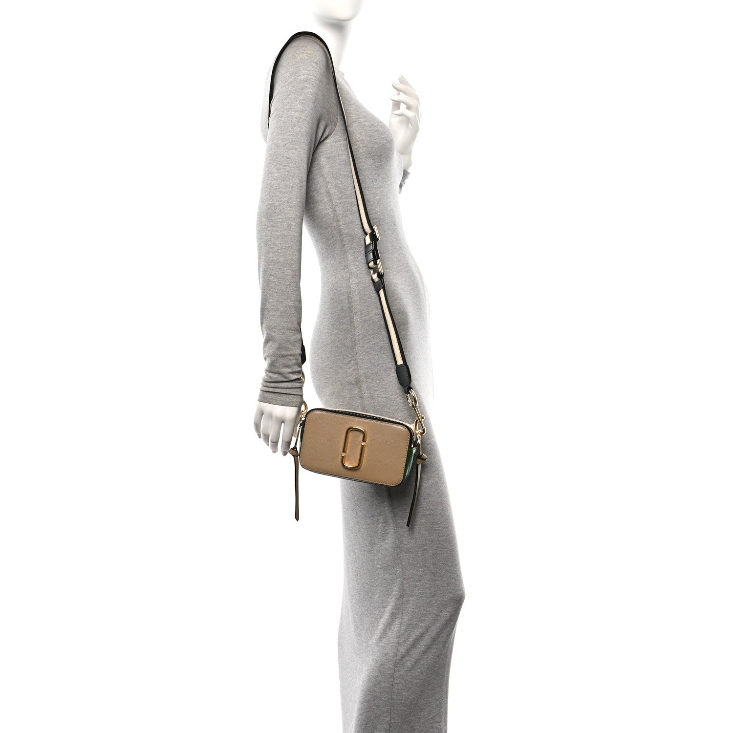 Marc Jacobs Saffiano Small Snapshot Camera Bag Sand Castle Multicolor 2 of 10