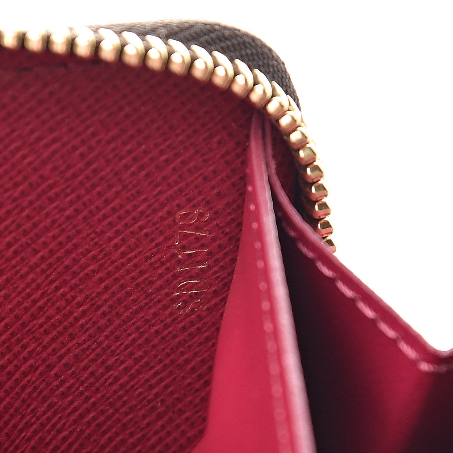Monogram Clemence Wallet Fuchsia