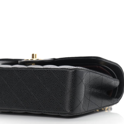 Chanel Caviar Quilted Small Double Flap Black 11 of 11