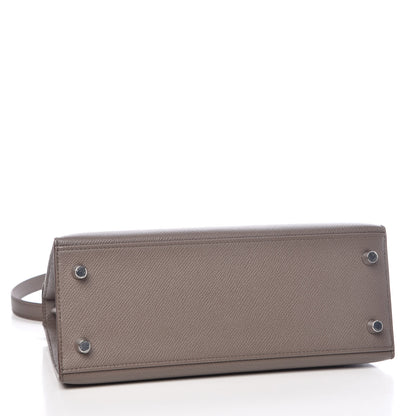Hermes Epsom Kelly Sellier 25 Etain 6 of 40
