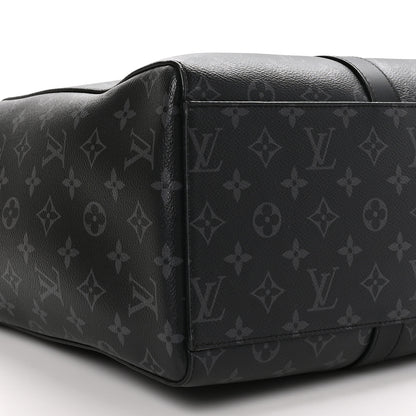 Louis Vuitton Monogram Eclipse Sac Plat 24H 8 of 9