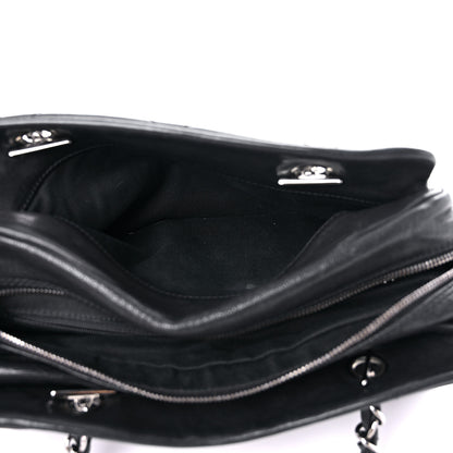 Chanel Calfskin Small Diamond Stitch Tote Black 5 of 18