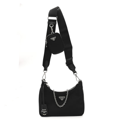 Prada Nylon Re-Edition 2005 Shoulder Bag Black 1 of 10
