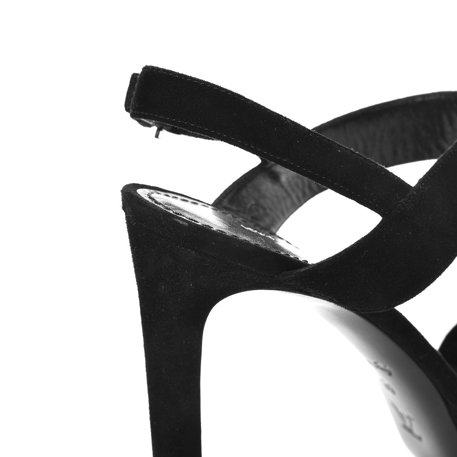 Louis Vuitton Suede Goatskin Bahiana Sandals 39 Black 10 of 10