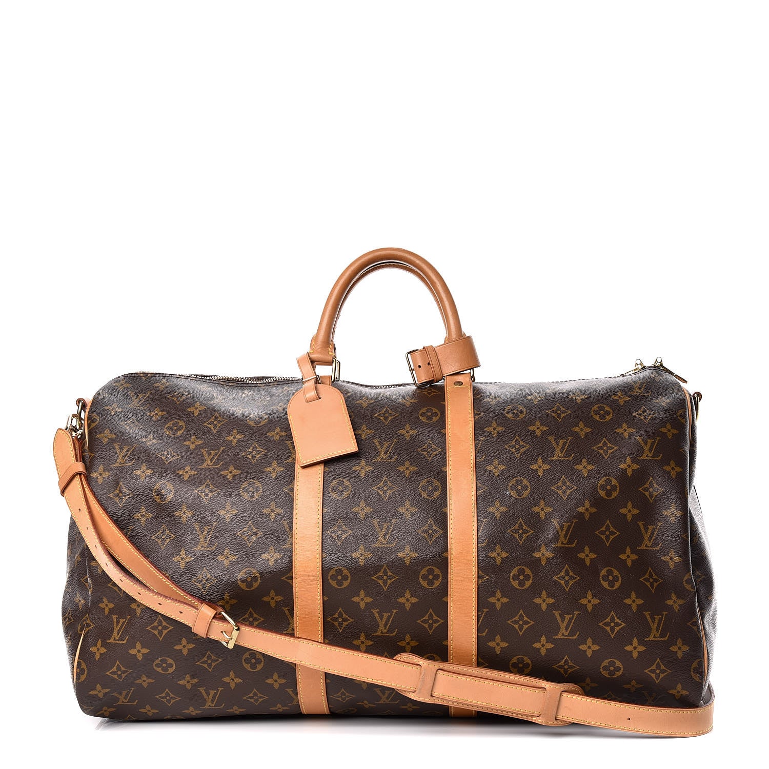 Louis Vuitton Monogram Keepall Bandouliere 55 1 of 24