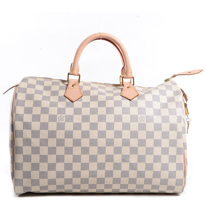Louis Vuitton Damier Azur Speedy 35 1 of 7