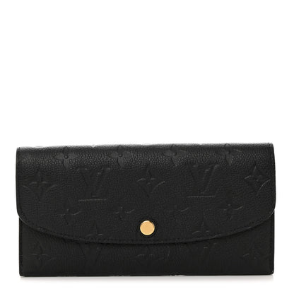 Louis Vuitton Empreinte Emilie Wallet Black Dune 1 of 7