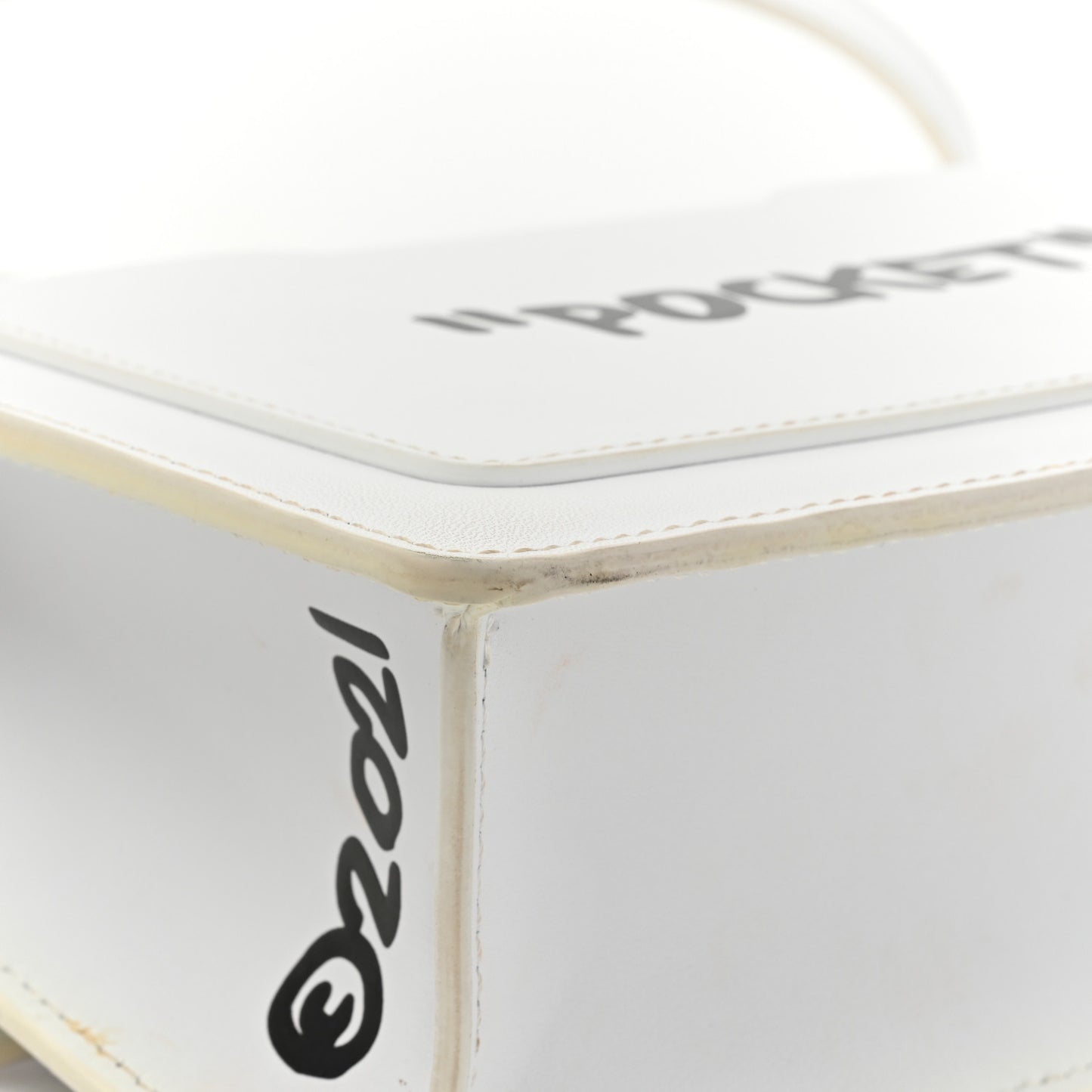 Calfskin Cash Jitney 1.0 Shoulder Bag White